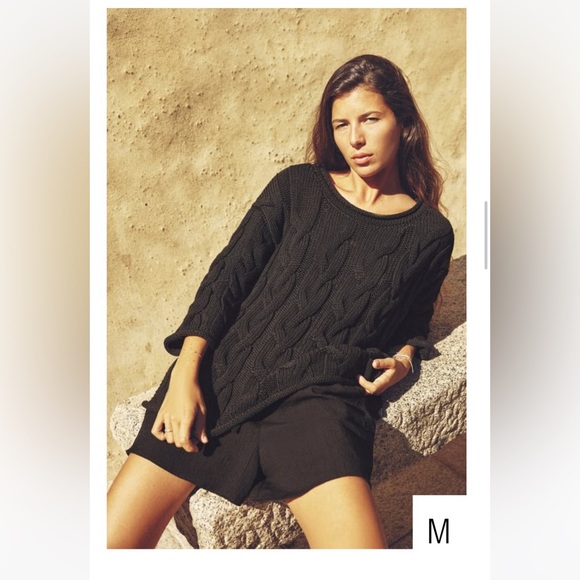 Zara Sweaters - Zara Black Knit Sweater